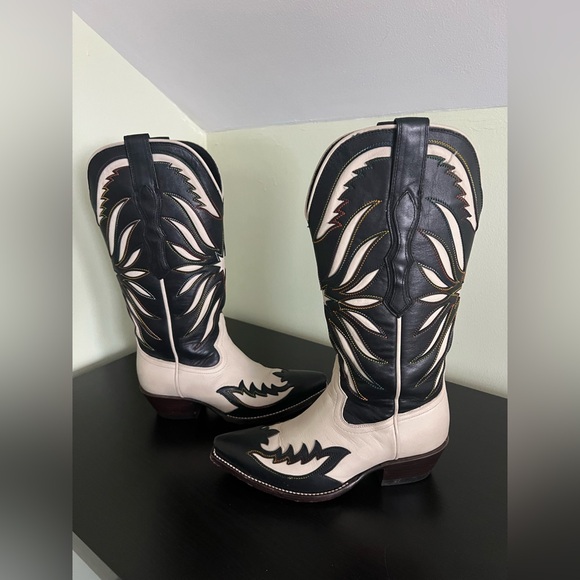 Tecovas Annie Star Midnight/Bone Size 6 - Picture 3 of 11